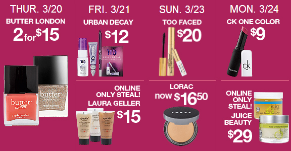 ULTA 21 Days of Beauty Spring 2014 - My Favorite Deals #ULTA21