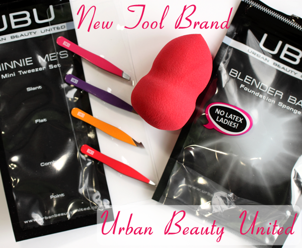 Urban Beauty United Tools - Minnie Me's Tweezers and Blender Baby Sponge