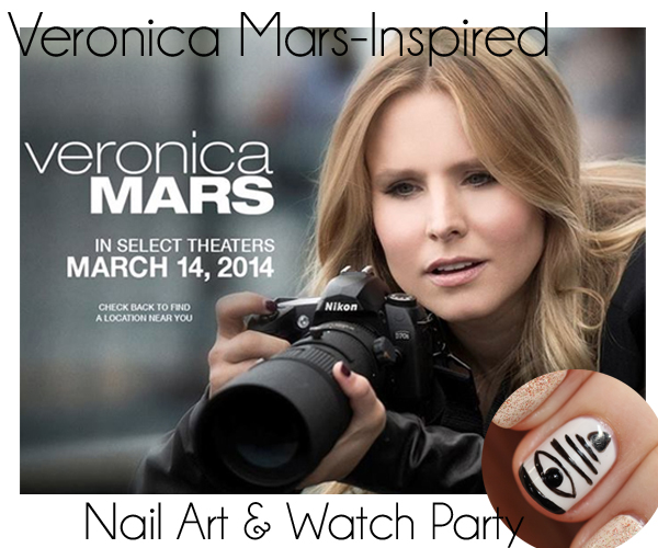 Veronica Mars Movie Nail Art #Mashmallows