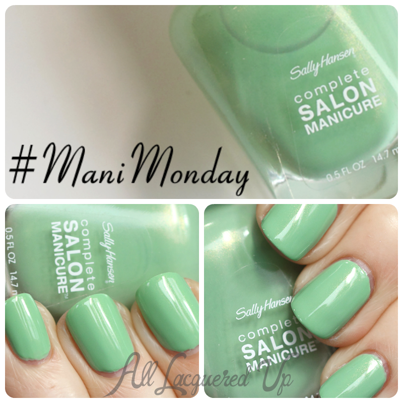 #ManiMonday Sally Hansen Piqué Side swatch