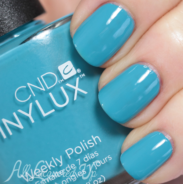 CND Cerulean Sea VINYLUX swatch - Summer 2014