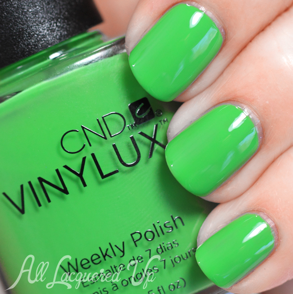 CND Lush Tropics VINYLUX swatch - Summer 2014