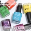 CND VINYLUX Paradise for Summer 2014 Swatches & Review