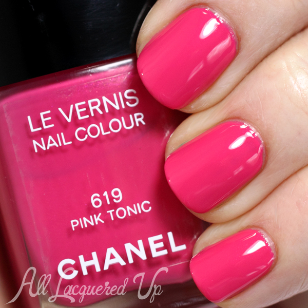 Chanel Pink Tonic swatch - Summer 2014