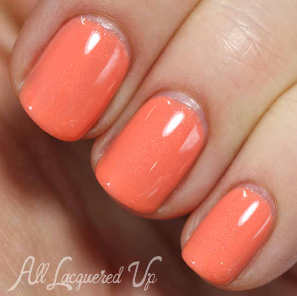 Essie Resort Fling layering swatch #EssieLook