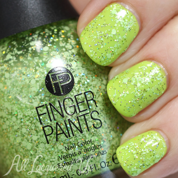 FingerPaints Shower with Flowers swatch