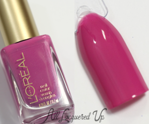 L'Oreal Lacquer-ized Nail Polish Swatch