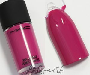 MAC Embrace Me Nail Swatch