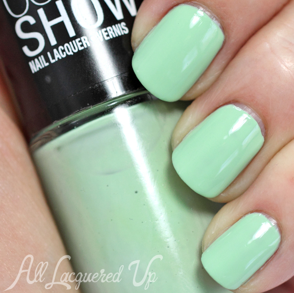 Maybelline Green With Envy swatch