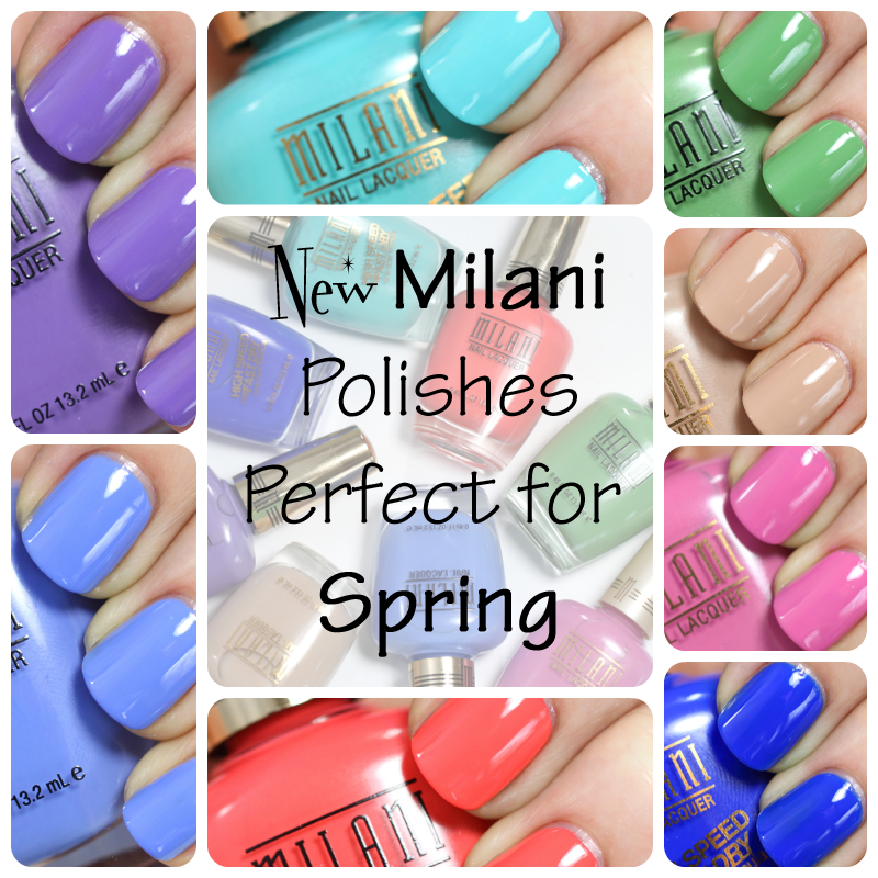 New Milani Spring 2014 nail polish