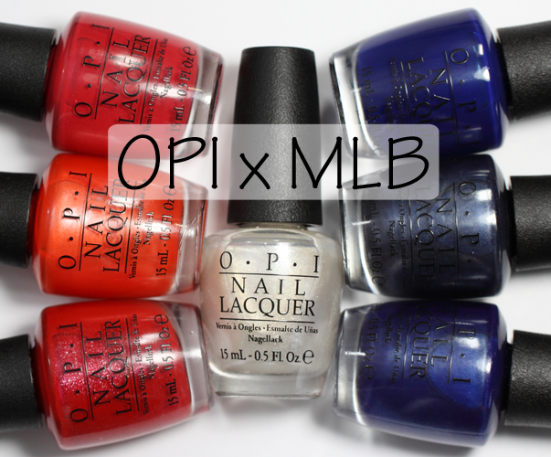 OPI MLB Nail Polish Collection Spring 2014