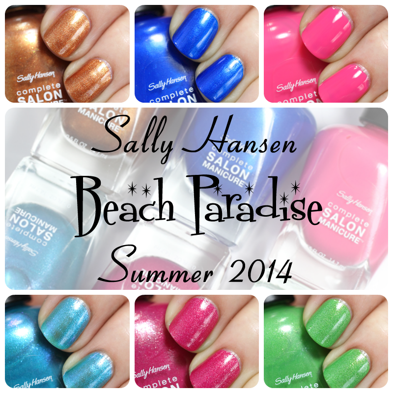 Sally Hansen Beach Paradise CSM - Summer 2014