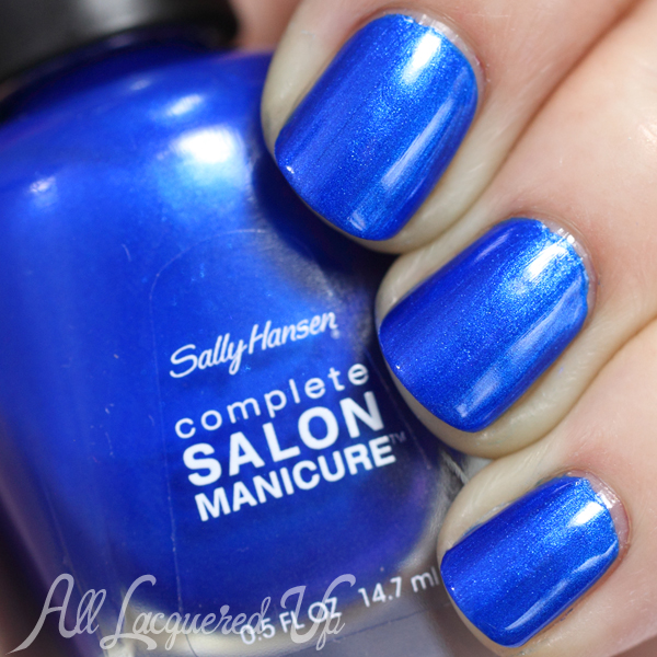 Sally Hansen Blue Crush swatch - Summer 2014