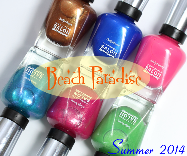 Sally Hansen Summer 2014 CSM Beach Paradise