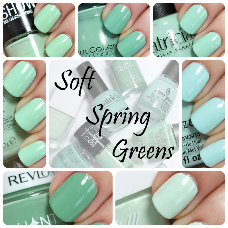 Spring Green Nail Polish via @AllLacqueredUp