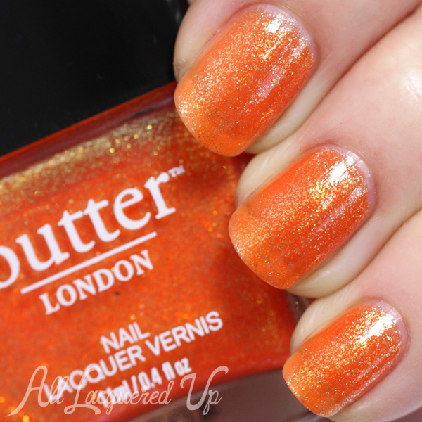 butter LONDON Chuffed swatch - Summer 2014