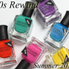 Deborah Lippmann Summer 2014 80s Rewind Swatches and Review