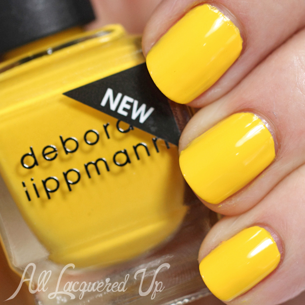 Deborah Lippmann Walking On Sunshine swatch