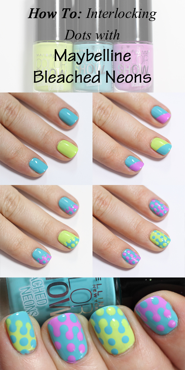 Interlocking Dots Nail Art Tutorial