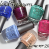 Morgan Taylor Island Treasures for Summer 2014 – Swatches & Review