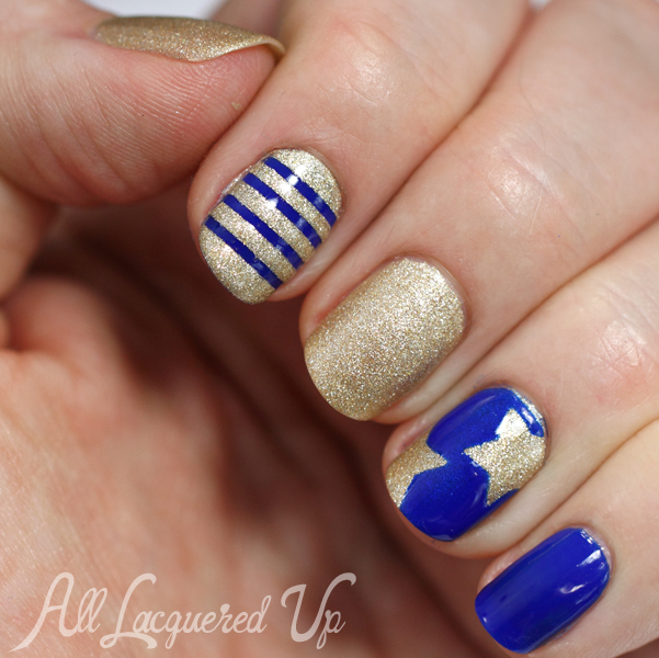 Stars & Stripes Manicure Nail Art