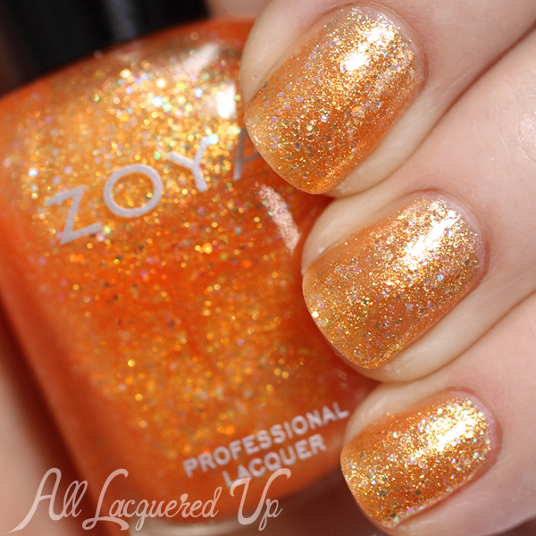 Zoya Alma swatch - Bubbly Summer-2014