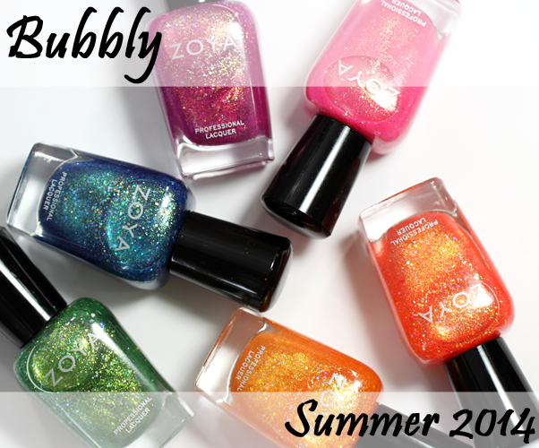 Zoya Bubbly for Summer 2014