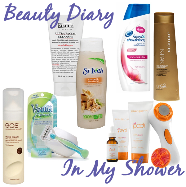 Beauty Diary - Shower products