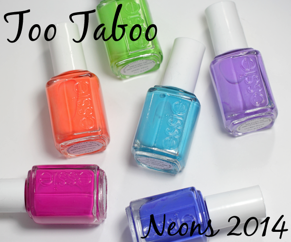 Essie Neons 2014 Too Taboo