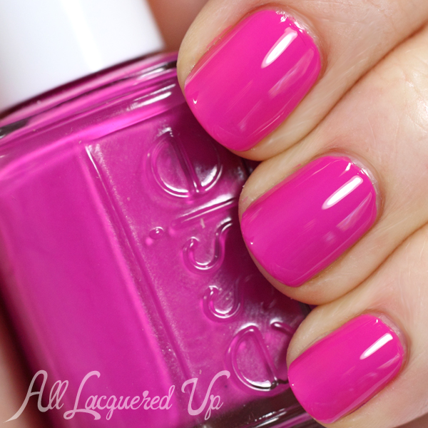 Essie Too Taboo swatch - Neons 2014