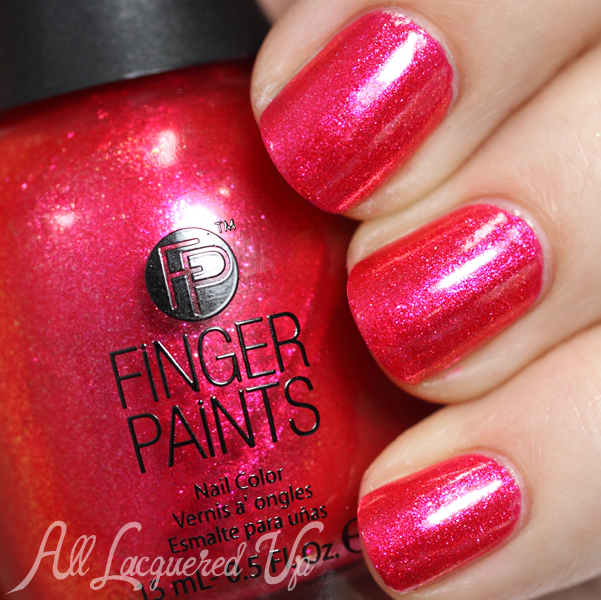 FingerPaints Be My Baby swatch - Poolside Paradise Summer 2014