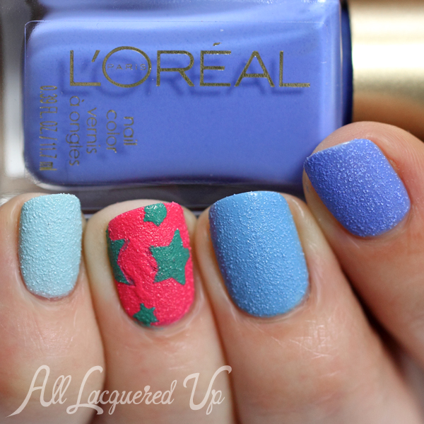 L'Oreal Miss Denim Summer 2014 Nail Art