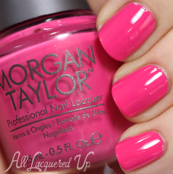 Morgan Taylor Tropical Punch swatch