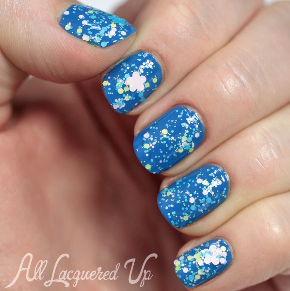 Nails Inc Floral Richmond Gardens swatch