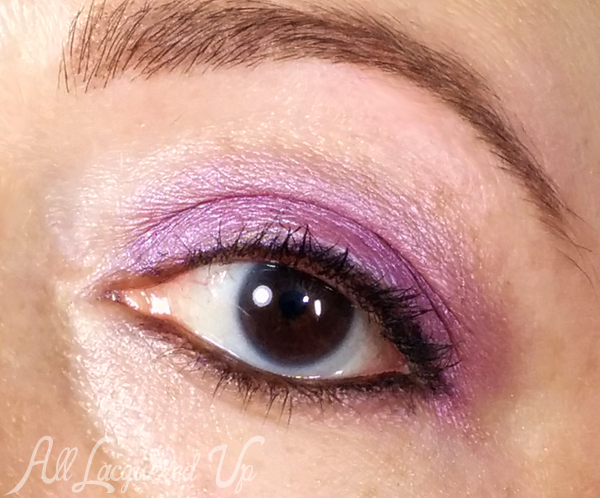 Urban Decay Fishnet eyeshadow look