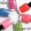 Zoya Summer 2014 Tickled Collection Swatches & Review