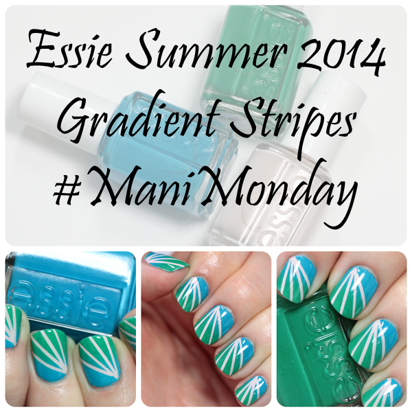 Essie Summer 2014 Gradient Nail Art