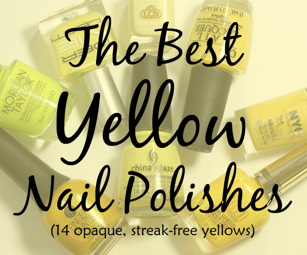 The 14 Best Yellow Nail Polishes You Can Get Right Now : All Lacquered Up