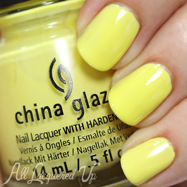 China Glaze Sun Upon My Skin swatch