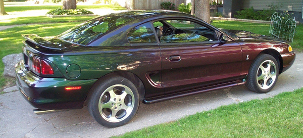 Ford Mustang Mystic Paint Cobra