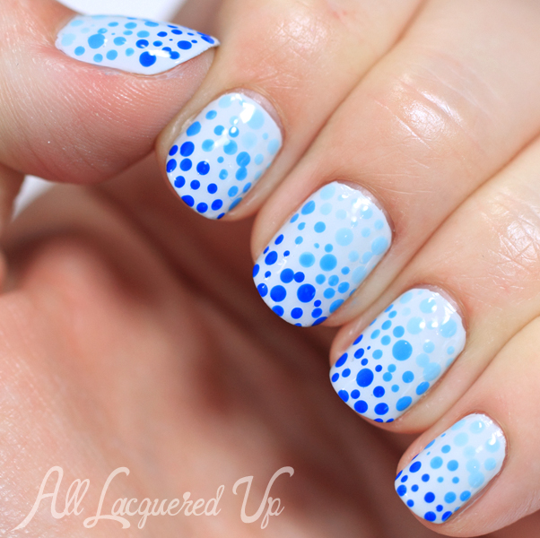 Gradient Dotticure Nail Art #ManiMonday