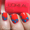 NOTD – L’Oreal Neons Punchy Lychee Dotticure