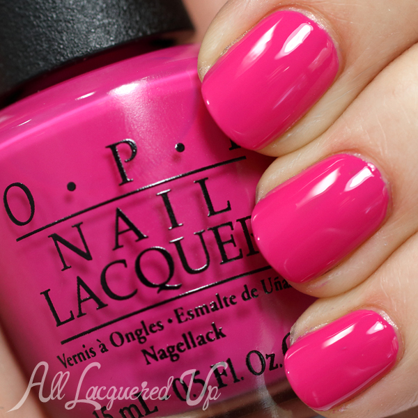 OPI Girls Love Ponies swatch from OPI Ford Mustang via @AllLacqueredUp