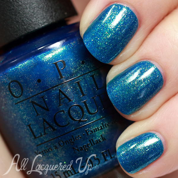 OPI The Sky's My Limit swatch from OPI Ford Mustang via @AllLacqueredUp