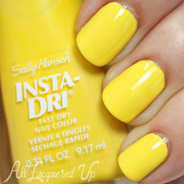 Sally Hansen Sizzlin Saffron swatch