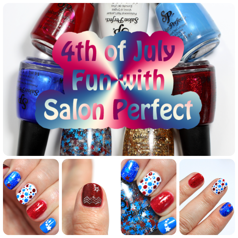 Salon Perfect Paint the Town Red, White and Blue