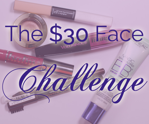 The $30 Face Makeup Challenge via @AllLacqueredUp