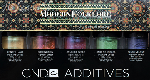 CND Additives - Modern Folklore Pigments via @AllLacqueredUp
