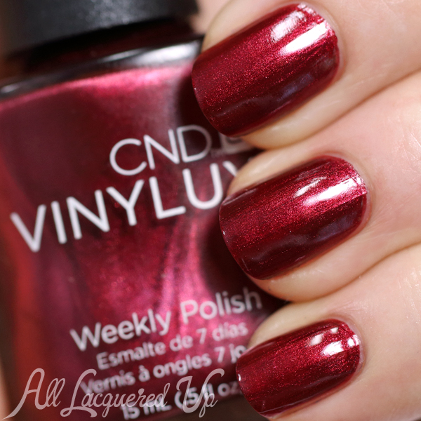 CND Crimson Sash for Fall 2014 via @AllLacqueredUp