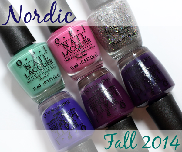 OPI Nordic Fall 2014 swatches and review via @AllLacqueredUp